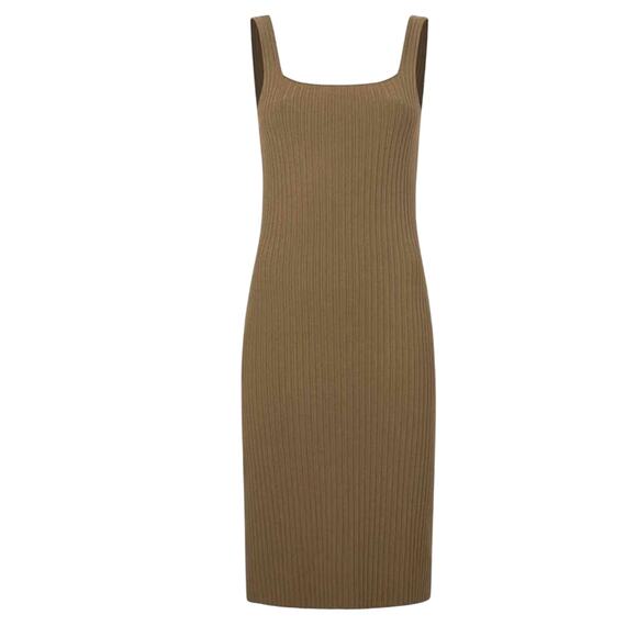 M.M LaFleur The Vincent Dress Ribbed Jardigan Knit Size Small Deep Fern - Picture 1 of 11